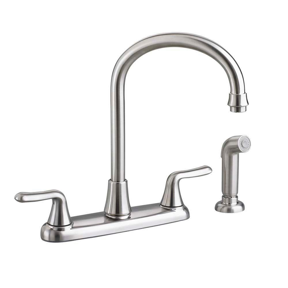 American Standard Colony Soft 2 Handle Standard Kitchen Faucet