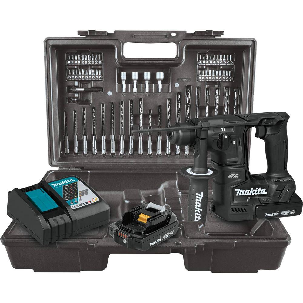 Makita 18-Volt LXT Lithium-Ion Sub-Compact Brushless Cordless 11/16 In ...