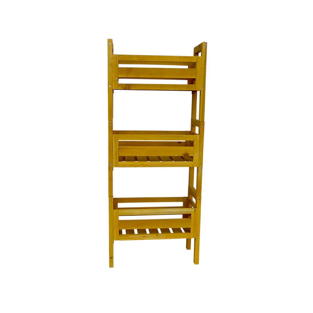 Leisure Season 20 In W X 48 H Wooden Stacking Plant Stand H Wooden Stacking Plant Stand