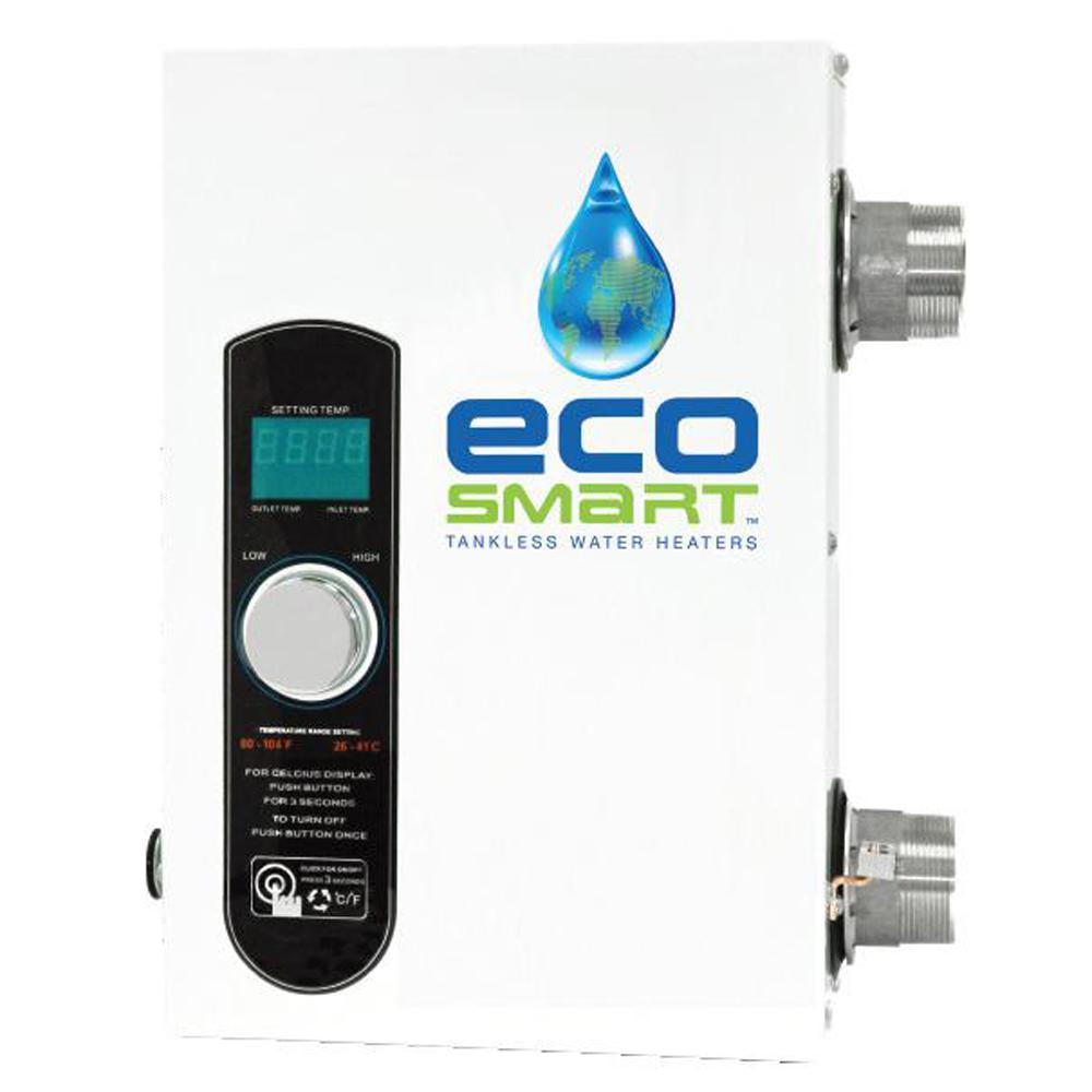 Ecosmart 27 Kw 4 07 Gpm Smart Pool Electric Tankless Water Ecosmart 27 Kw 4 07 Gpm Smart Pool Electric Tankless Water Heater