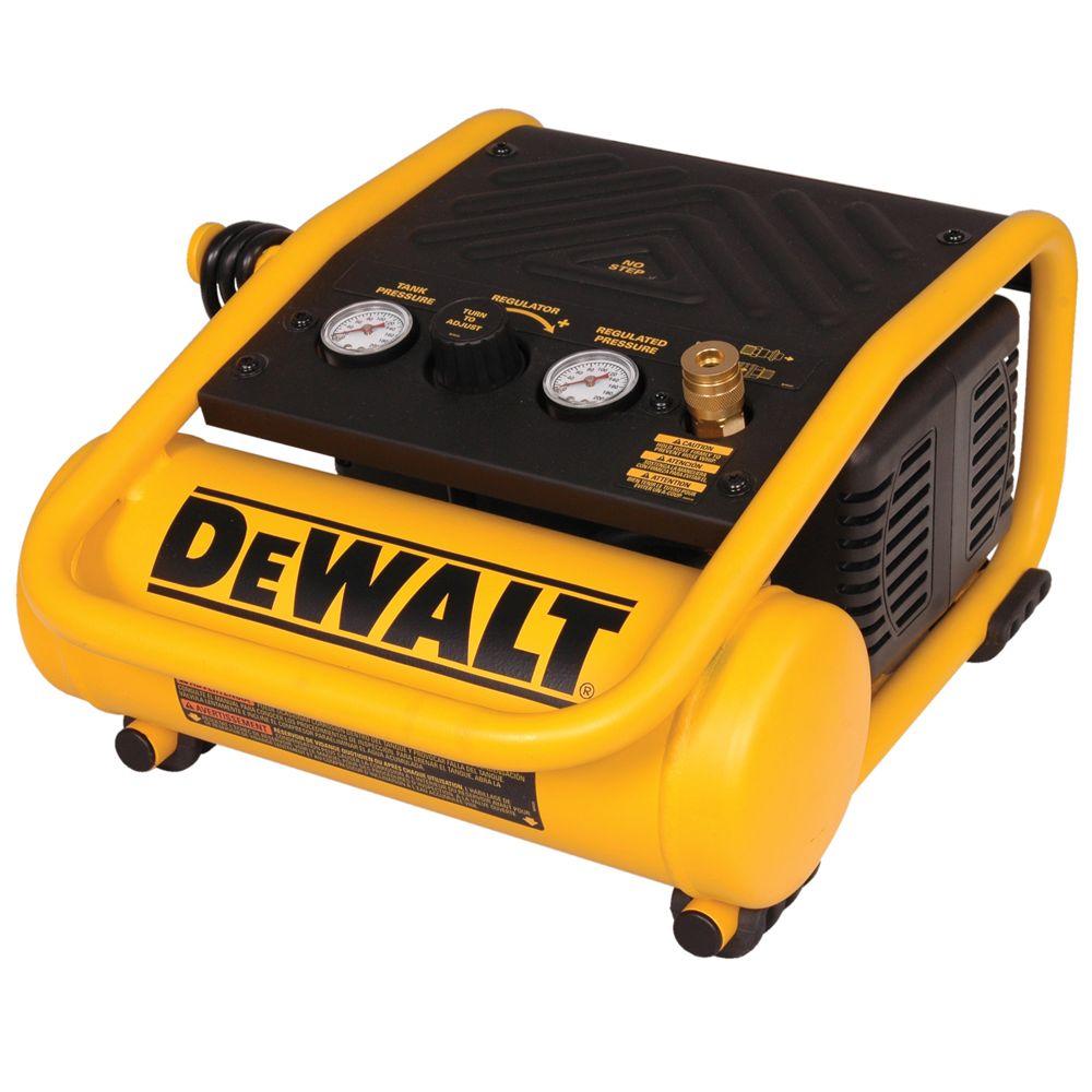 DEWALT 1 Gal. Portable Electric Trim Air CompressorD55140 The Home Depot