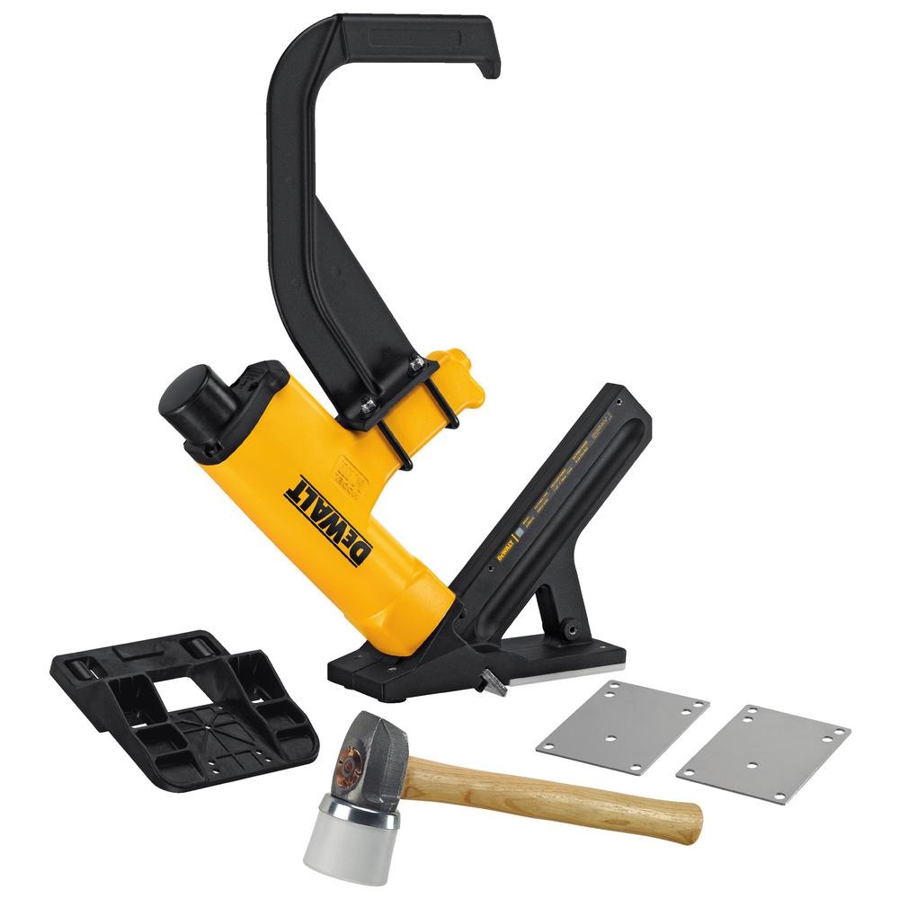 DEWALT 16Gauge LCleat Flooring NailerDWMIIIFN The Home Depot