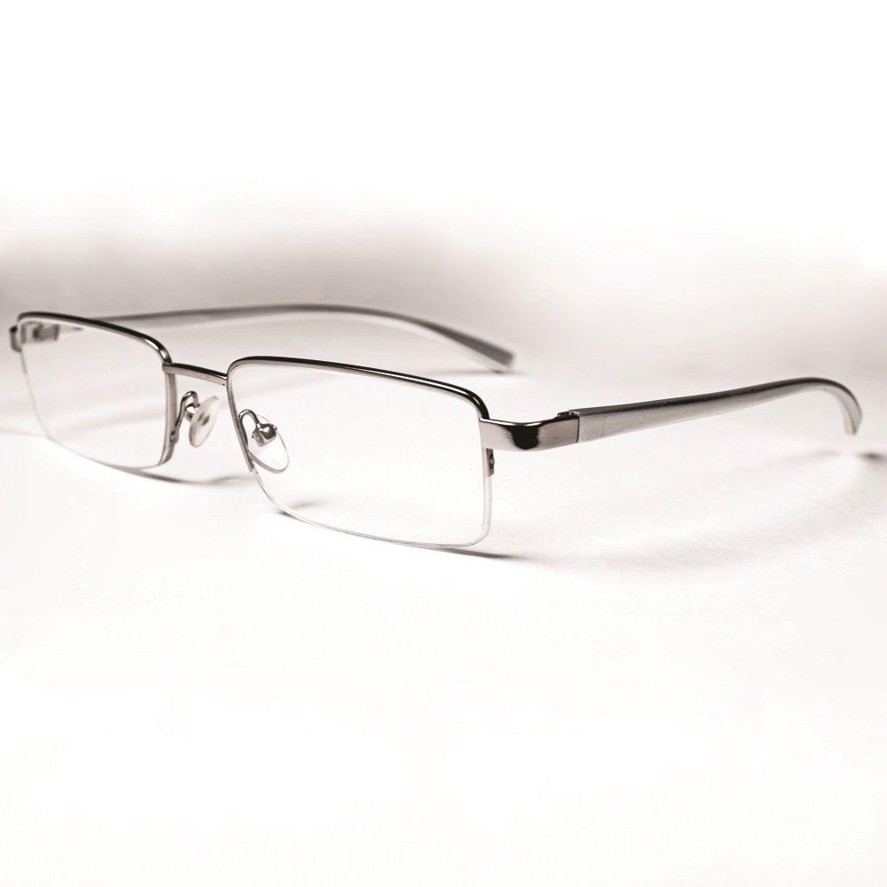 Magnifeye Reading Glasses Modern Silver 2.5 Magnification-86012-14