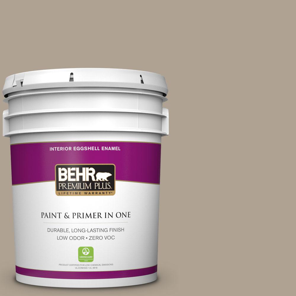 BEHR Premium Plus 5gal. 730D4 Garden Wall Zero VOC Eggshell Enamel