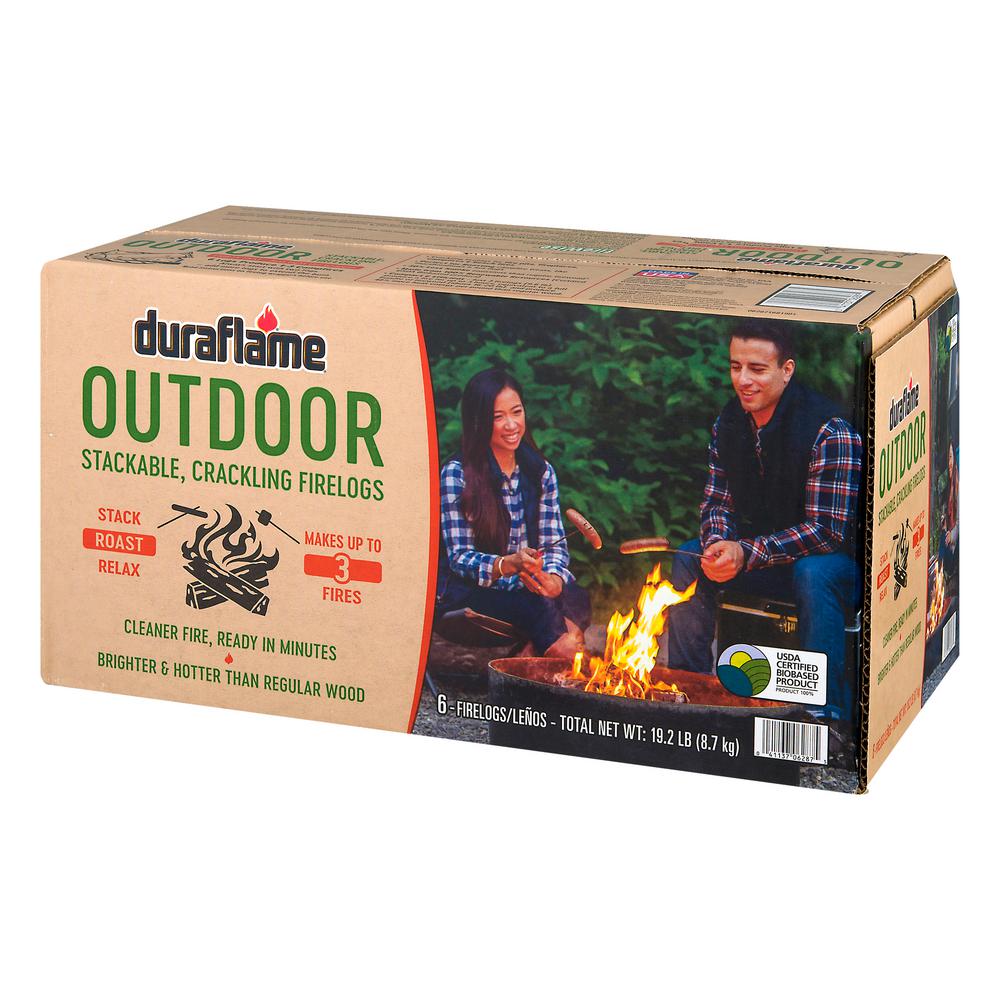 Duraflame 3.2 lbs. Outdoor Firelogs (6-Pack)