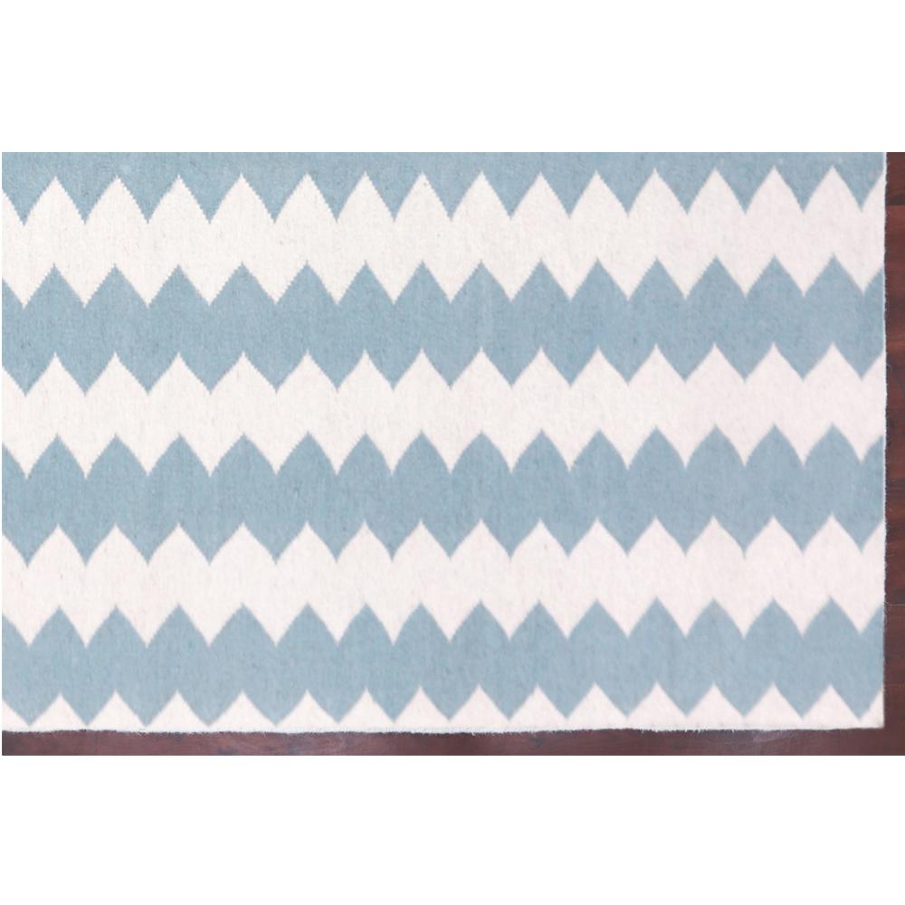 Amer Rugs Zahara Blue Chevron Flat Weave 5 Ft X 8 Area Rug Amer Rugs Zahara Blue Chevron Flat