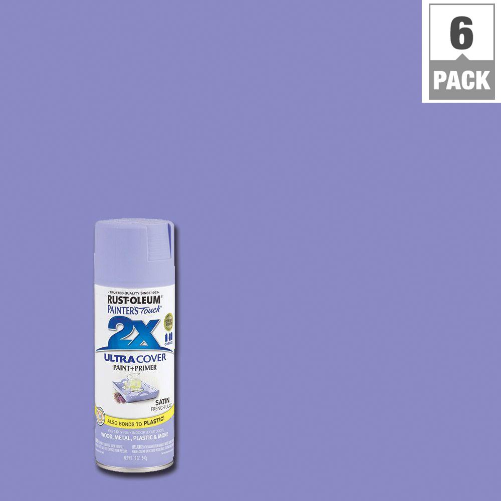 RustOleum Painter's Touch 2X 12 oz. Satin French Lilac General Purpose