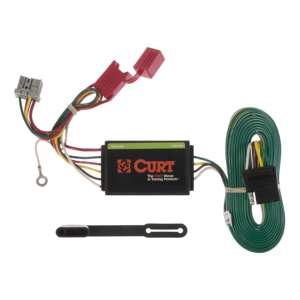 CURT-Custom-Vehicle-Trailer-Wiring-Harness,-4-Flat,-Select-...