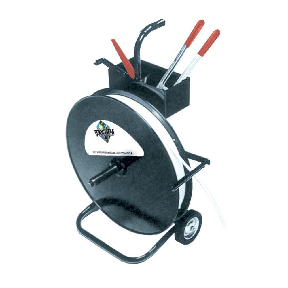 Pratt Retail Specialties Strapping Cart for Polypropylene and Polyester