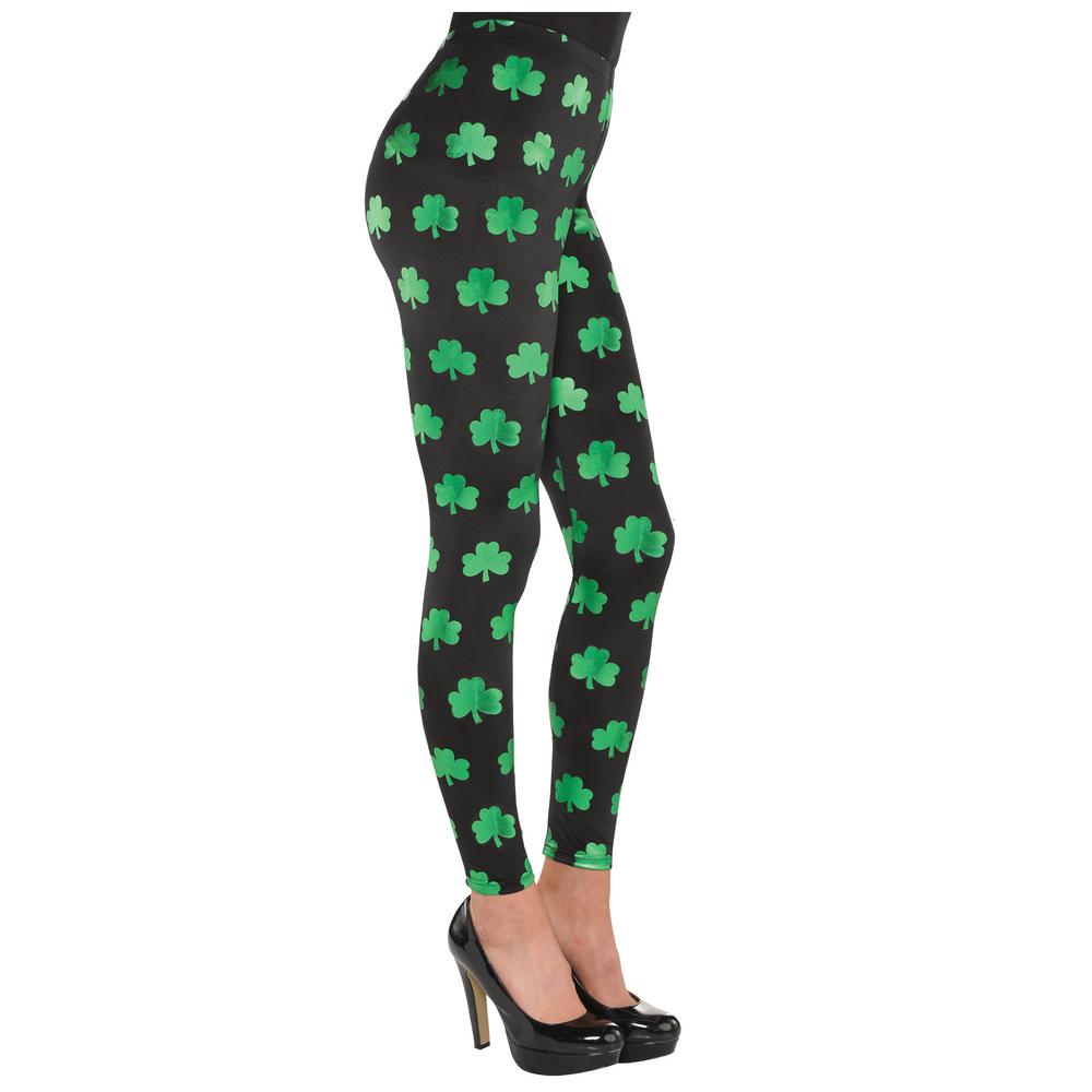 Patrick/'s Day Ladies Knee High Socks Emoji Face Shamrocks St