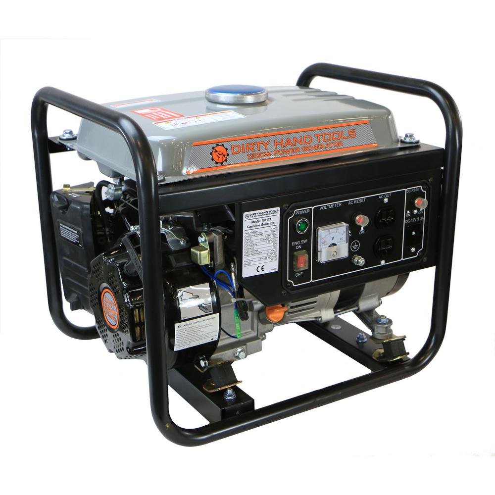 Dirty Hand Tools 1,000Watt Gasoline Powered Power Generator101174