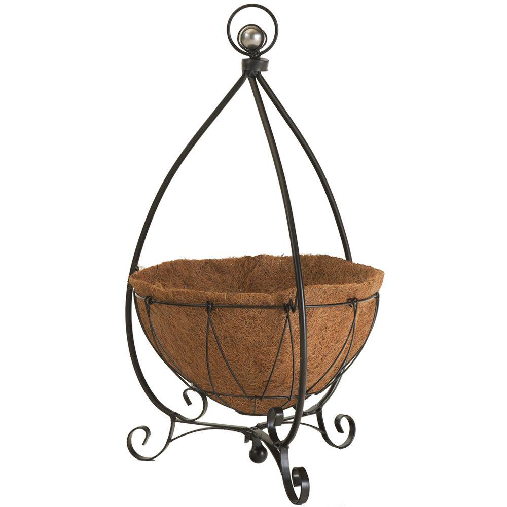 Pride Garden Products 14 in. Round Yorkshire Decorative Plant Stand