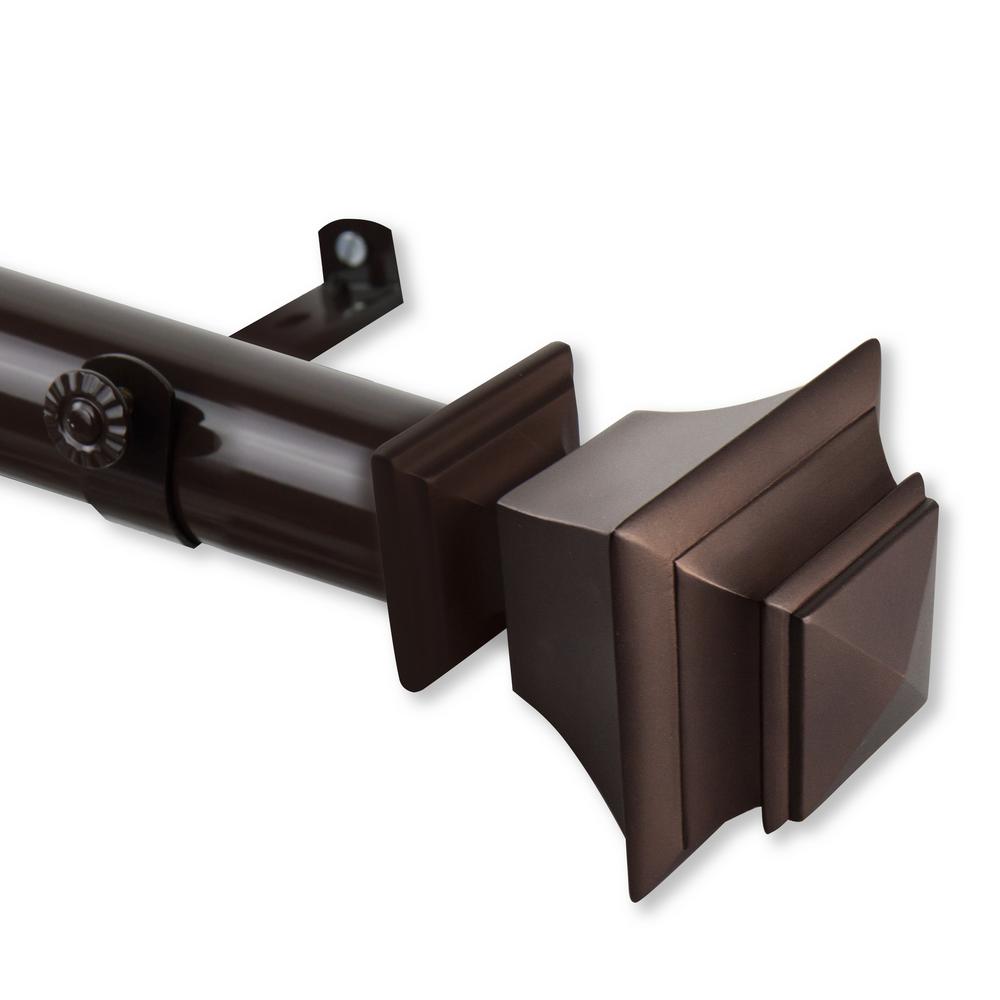 Rod Desyne Bach 1 5 In Non Telescoping Single Curtain Rod 7 Ft