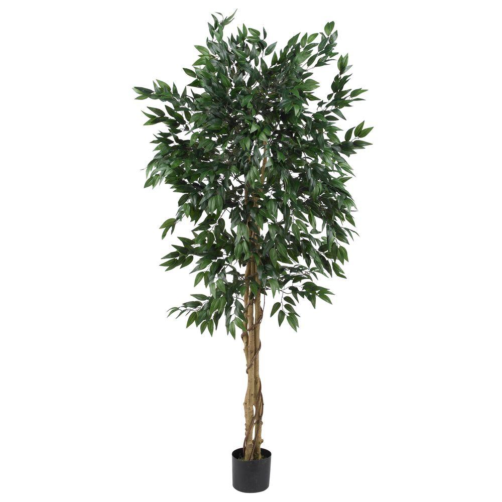 Nearly Natural 5 ft. Smilax Silk Tree5266 The Home Depot