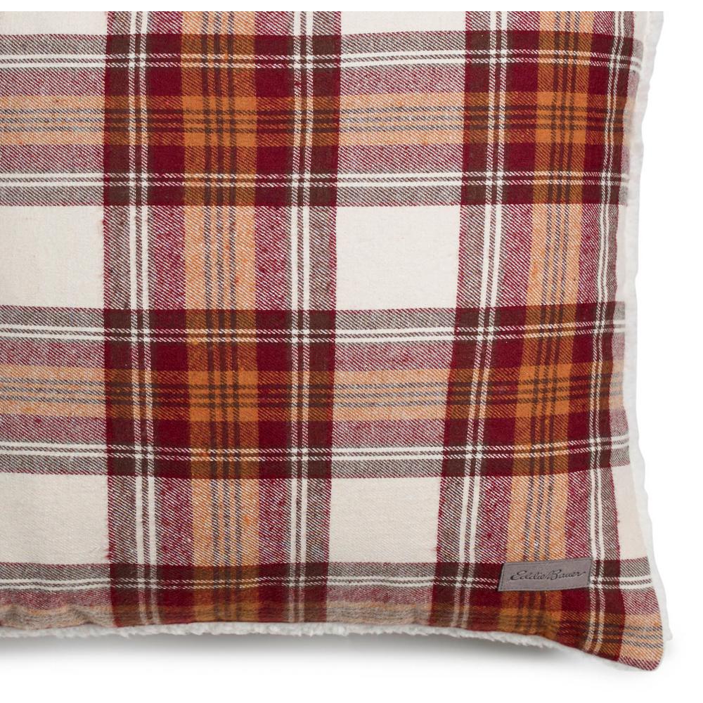 eddie bauer plaid pillow