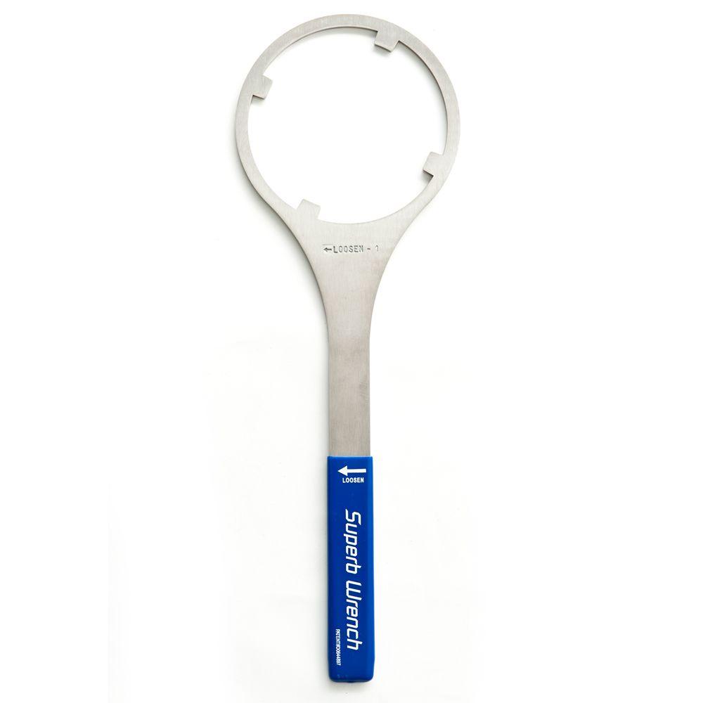 Superb Wrench Metal Water Filter Housing Wrench for 10 in Standard Housings by Superb Wrench