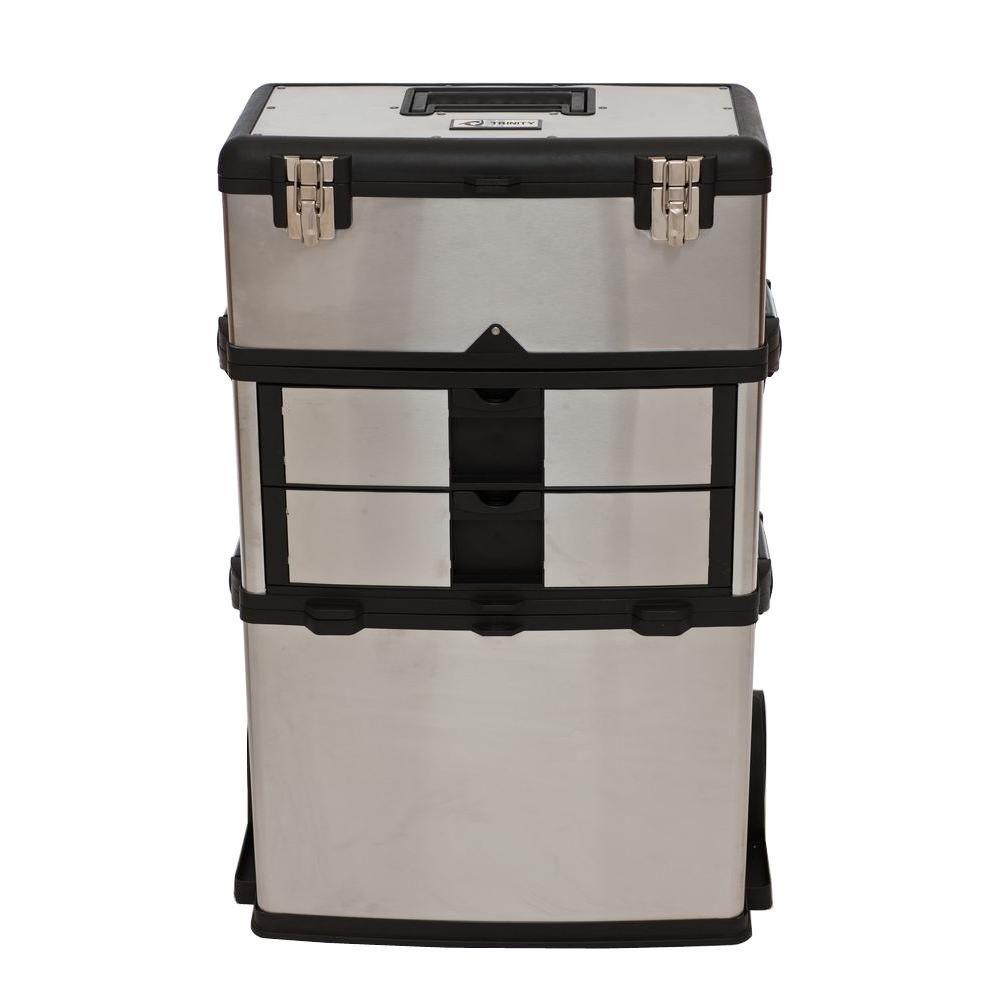 stainless steel carry on luggage