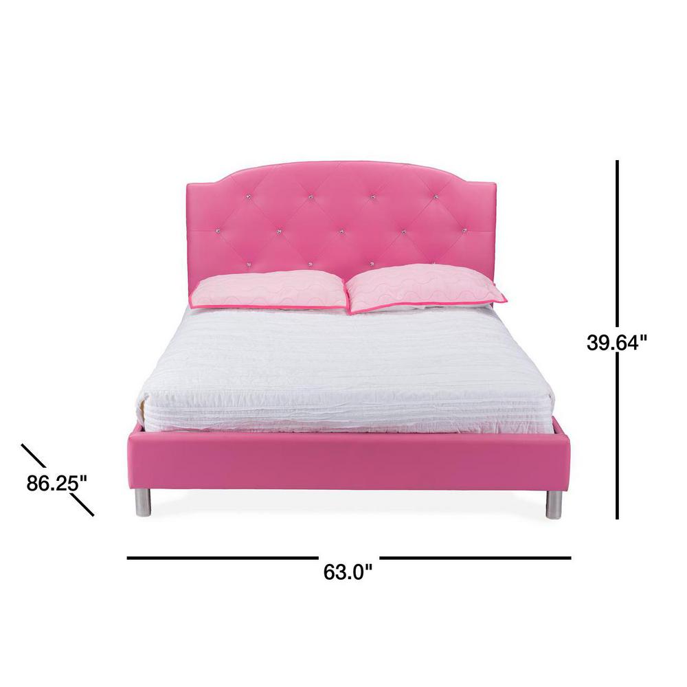 Baxton Studio Canterbury Pink Queen Upholstered Bed 28862 6787 Hd The Home Depot - Pink Upholstered Queen Bed Frame Baxton Studio Canterbury Pink Queen Upholstered Bed 28862 6787 Hd The Home Depot - Pink Upholstered Queen Bed Frame
