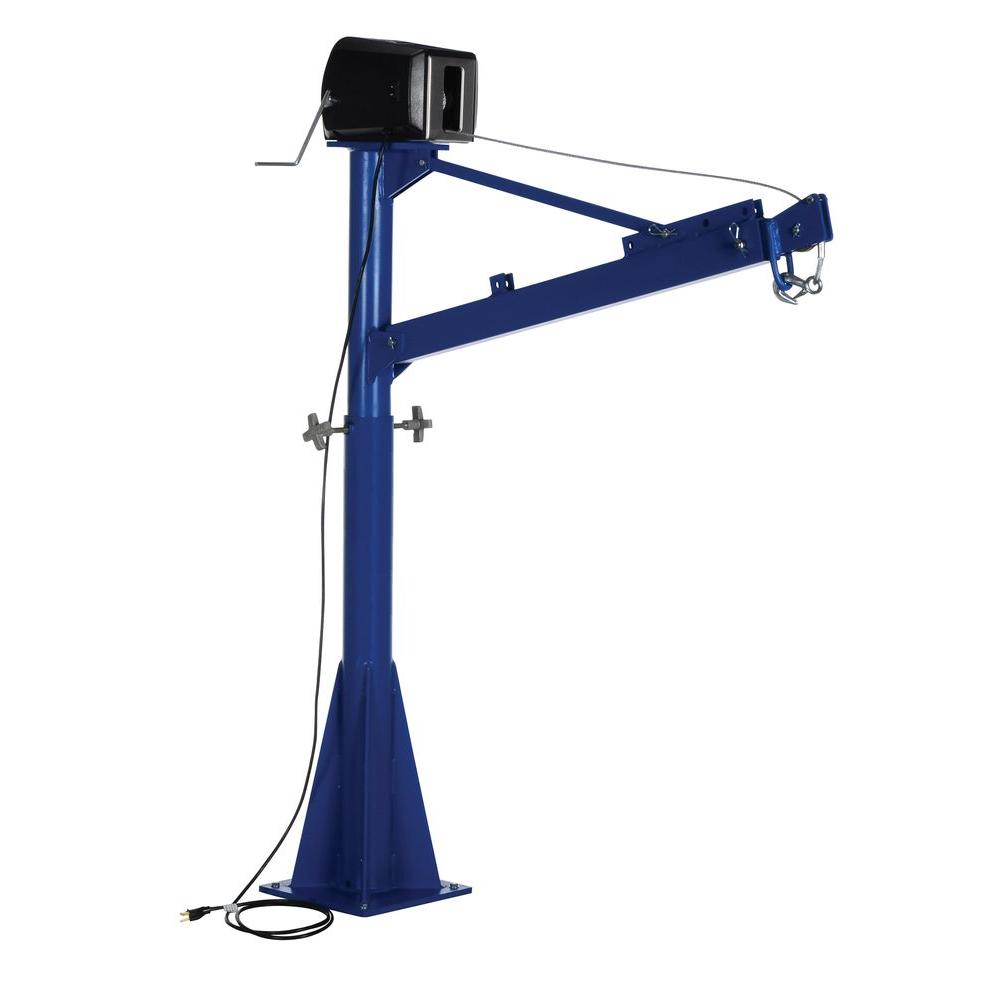 Vestil 1,500 lb. Economical AC Power Adjustable Boom Lift Jib CraneWTJ