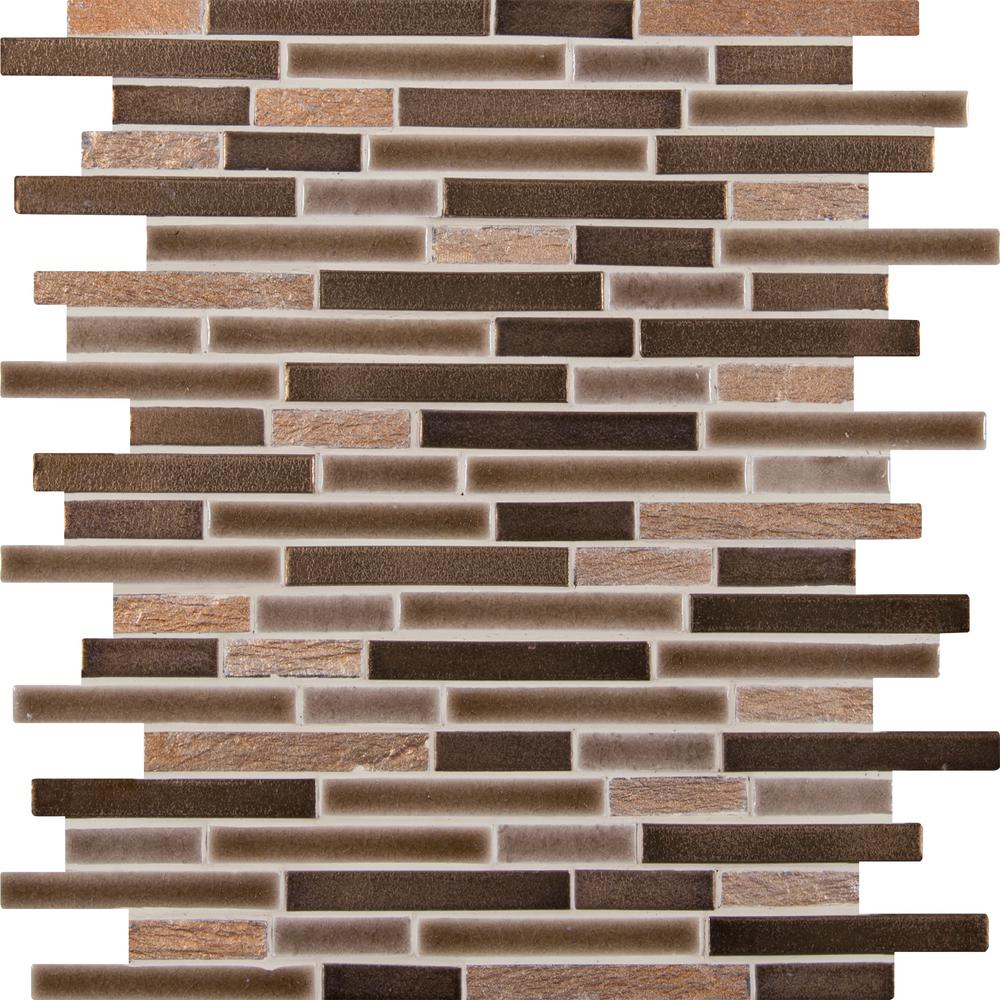 Msi Triton Interlocking 12 In X 8mm Porcelain Stone Mesh Msi Triton Interlocking 12 In X 8mm Porcelain Stone Mesh Mounted Mosaic Floor And Wall Tile Spil Triton8mm The Home Depot