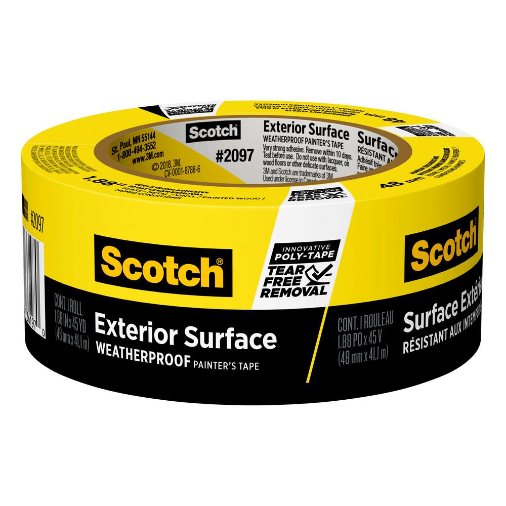 Scotch 1.88 in. x 45 yds. Exterior Surfaces Painter's Tape