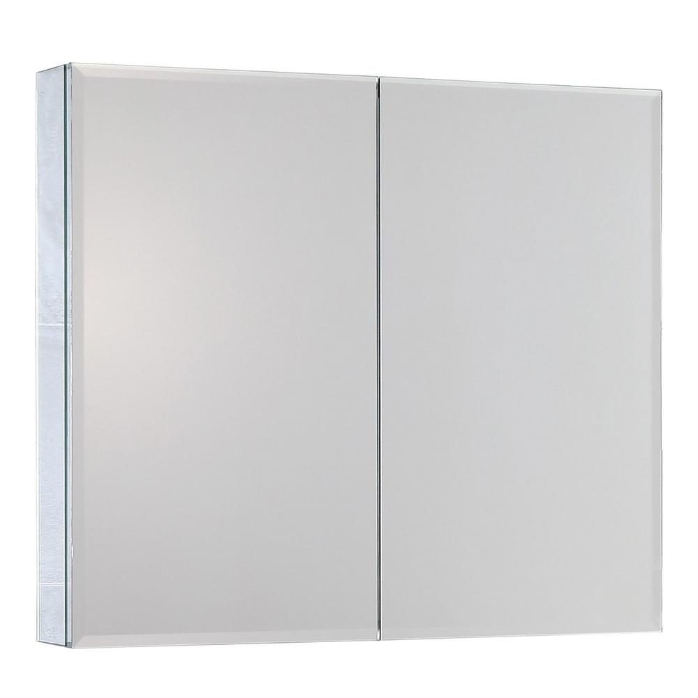 KOHLER Double Door 25 in. W x 26 in. H x 5 in. D Aluminum with