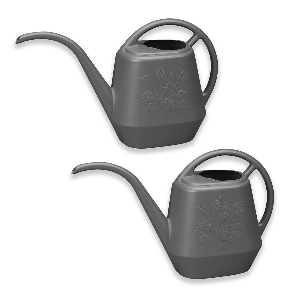 Bloem 1 3 Gal Peppercorn Watering Can Plastic Aqua Rite 2 Pack Peppercorn Watering Can Plastic Aqua Rite 2 Pack