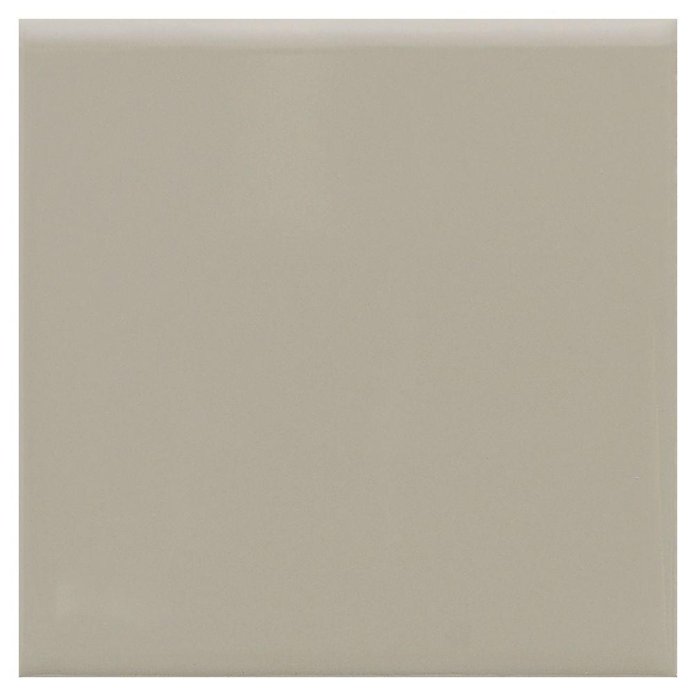 thumbnail image 2 of 1 Piece Daltile Carnation Pink Glossy Ceramic Wall Tile - 4-1/4" Square, Discontinued Color (USA Made) 2 of 14