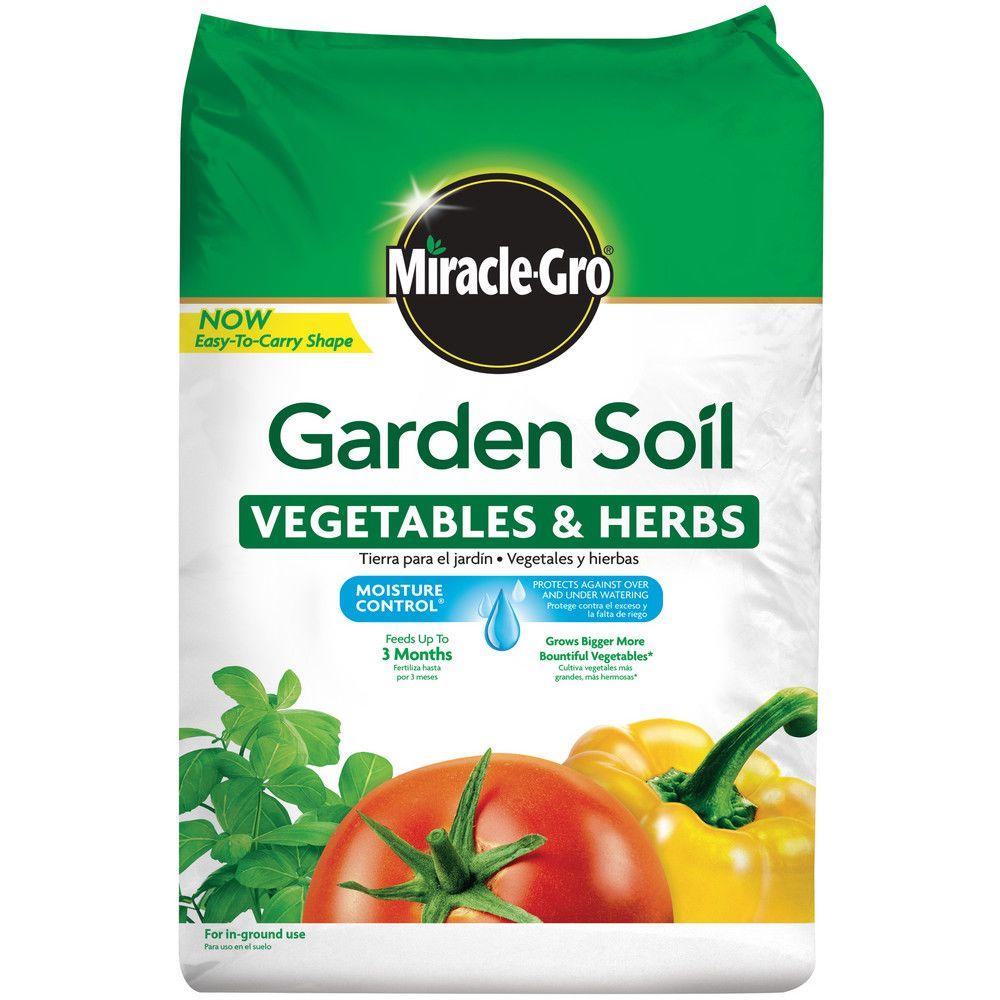 Miracle Gro Garden Soil All Purpose For In Ground Use 0 75 Cu Ft