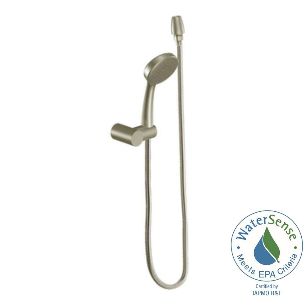 MOEN EcoPerformance 1Spray Hand Shower with Wall Bracket in Brushed