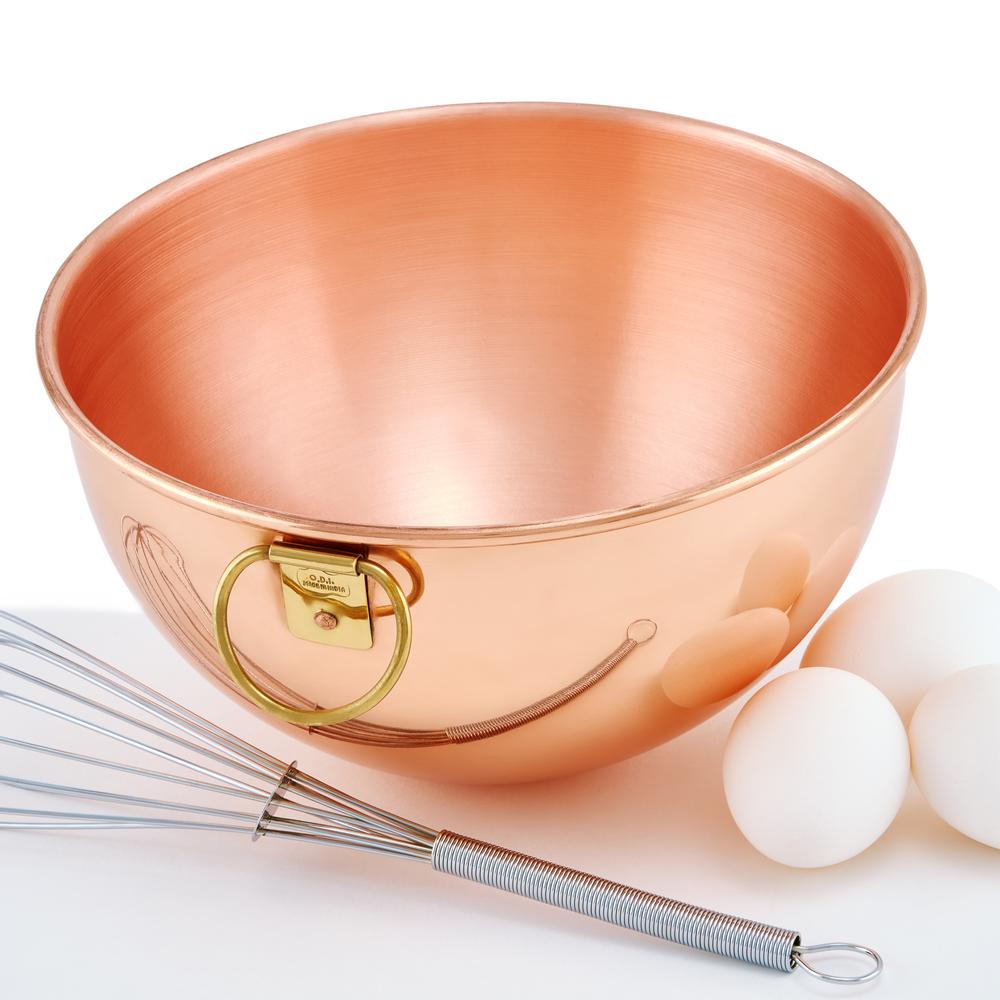 Solid Copper Beating Mixing Bowl Counter Decor Cooking Baking Kitchen Tool | eBay