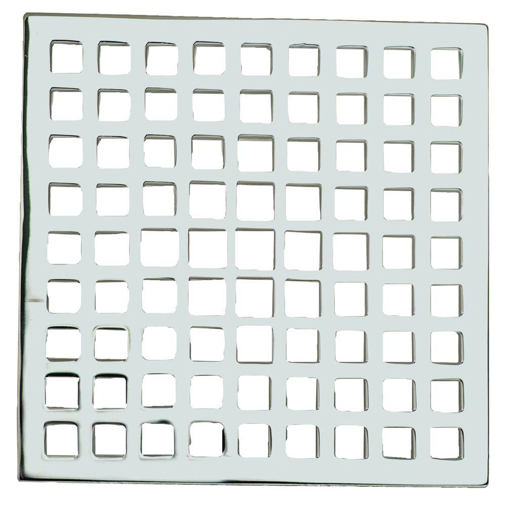 Newport Tub And Shower 6 In Decorative Shower Drain In Polished