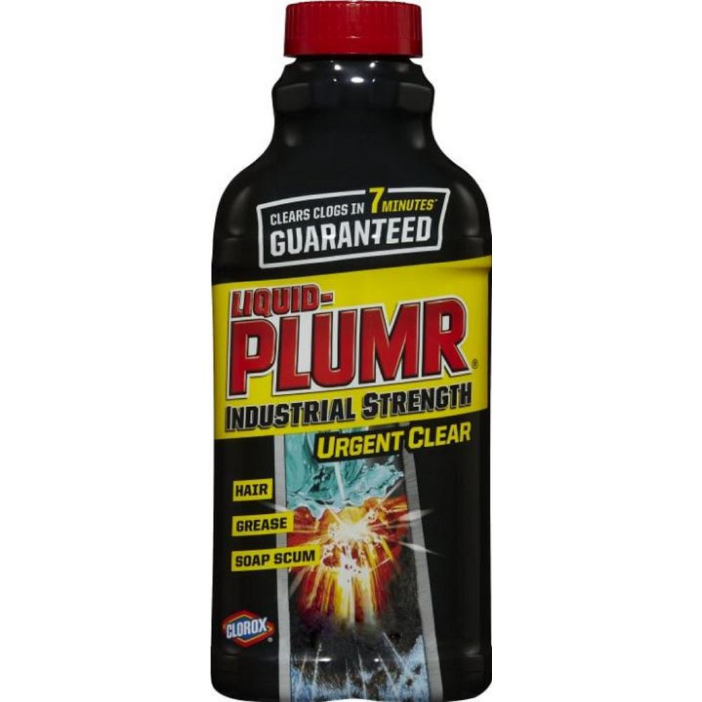 Liquid Plumr 17 Oz Industrial Strength Urgent Clear 4460031678