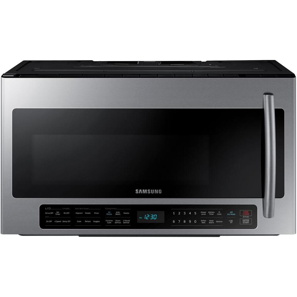 Samsung 2.1 cu. ft. Over the Range PowerGrill Microwave with Sensor