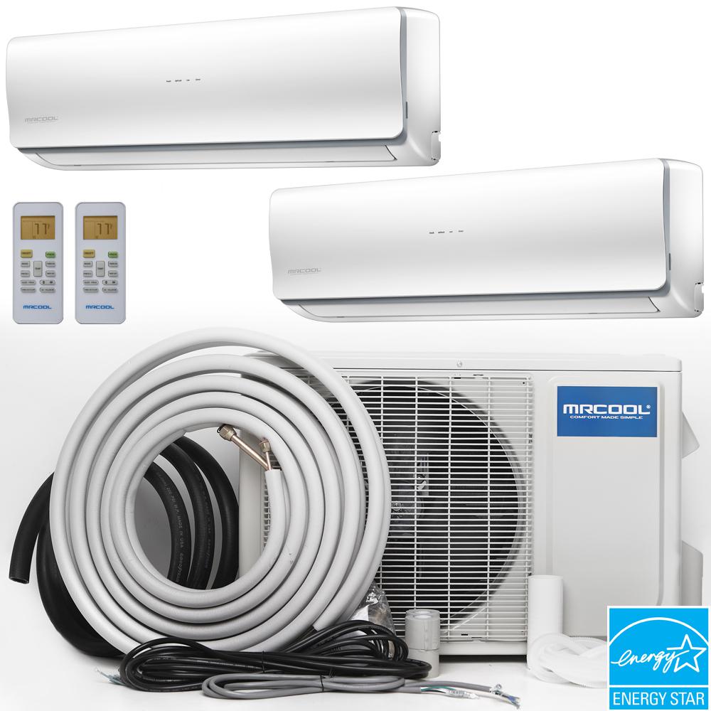 Ductless Mini Splits Heating Venting Cooling The Home Depot Olympus 28000 Btu Ductless Mini Split Air Conditioner