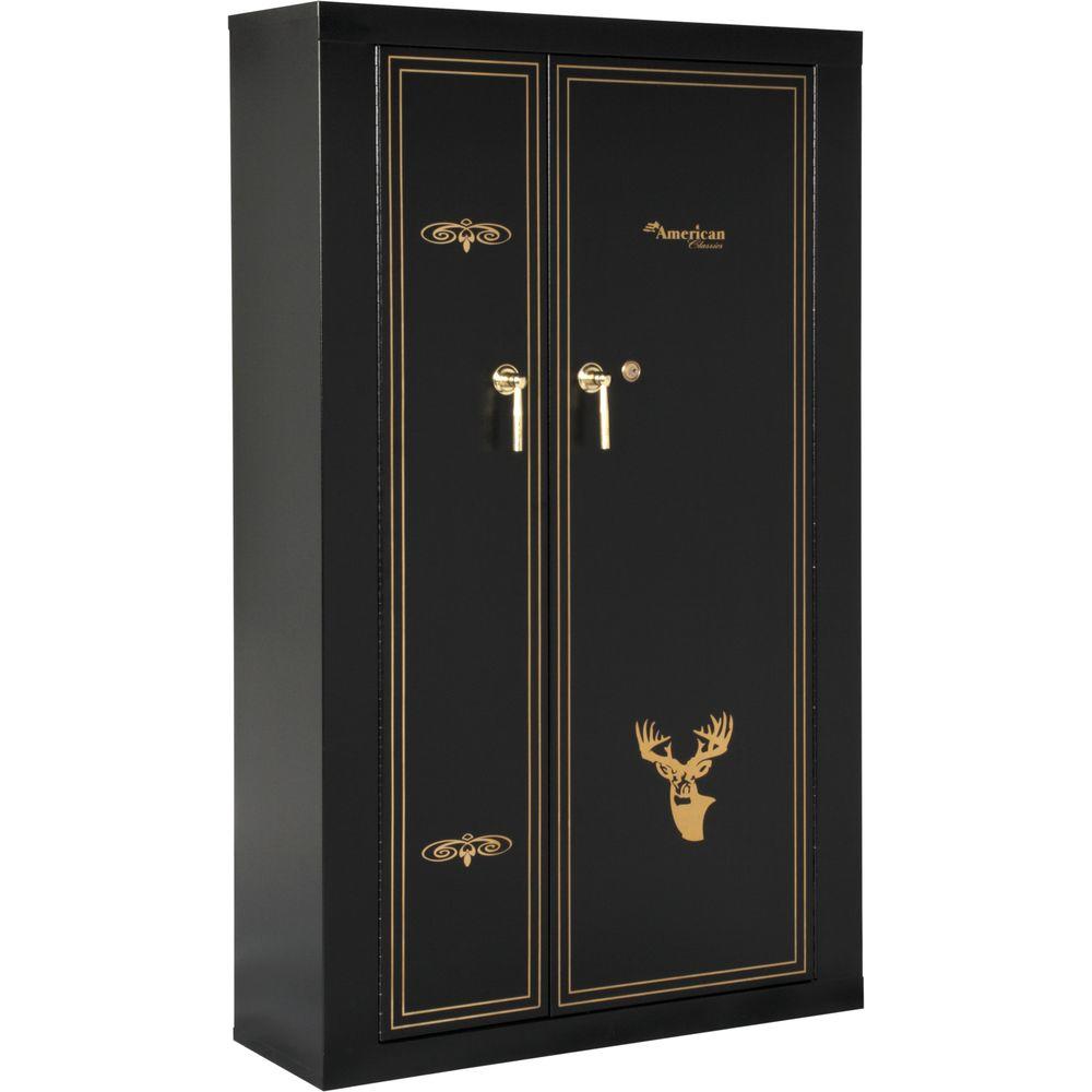 American Furniture Classics Woodmark 7 38 Cu Ft 16 Gun Cabinet 916   American Furniture Classics Gun Safes 916 64 1000 