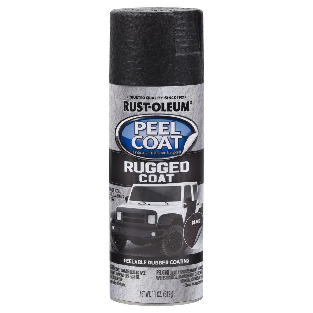 RustOleum Automotive 12 oz. High Heat Enamel Flat Black Spray Paint (6