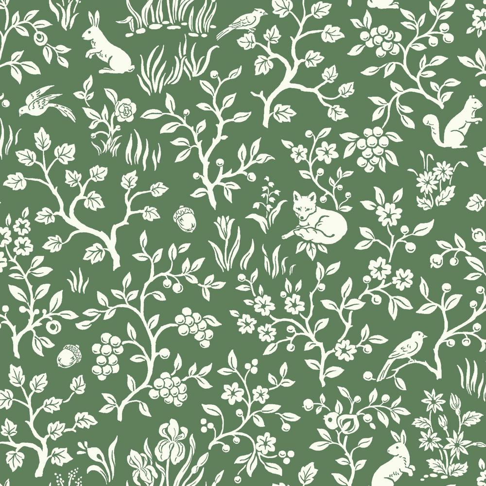 Forest Green Wallpaper Home Decor The Home Depot