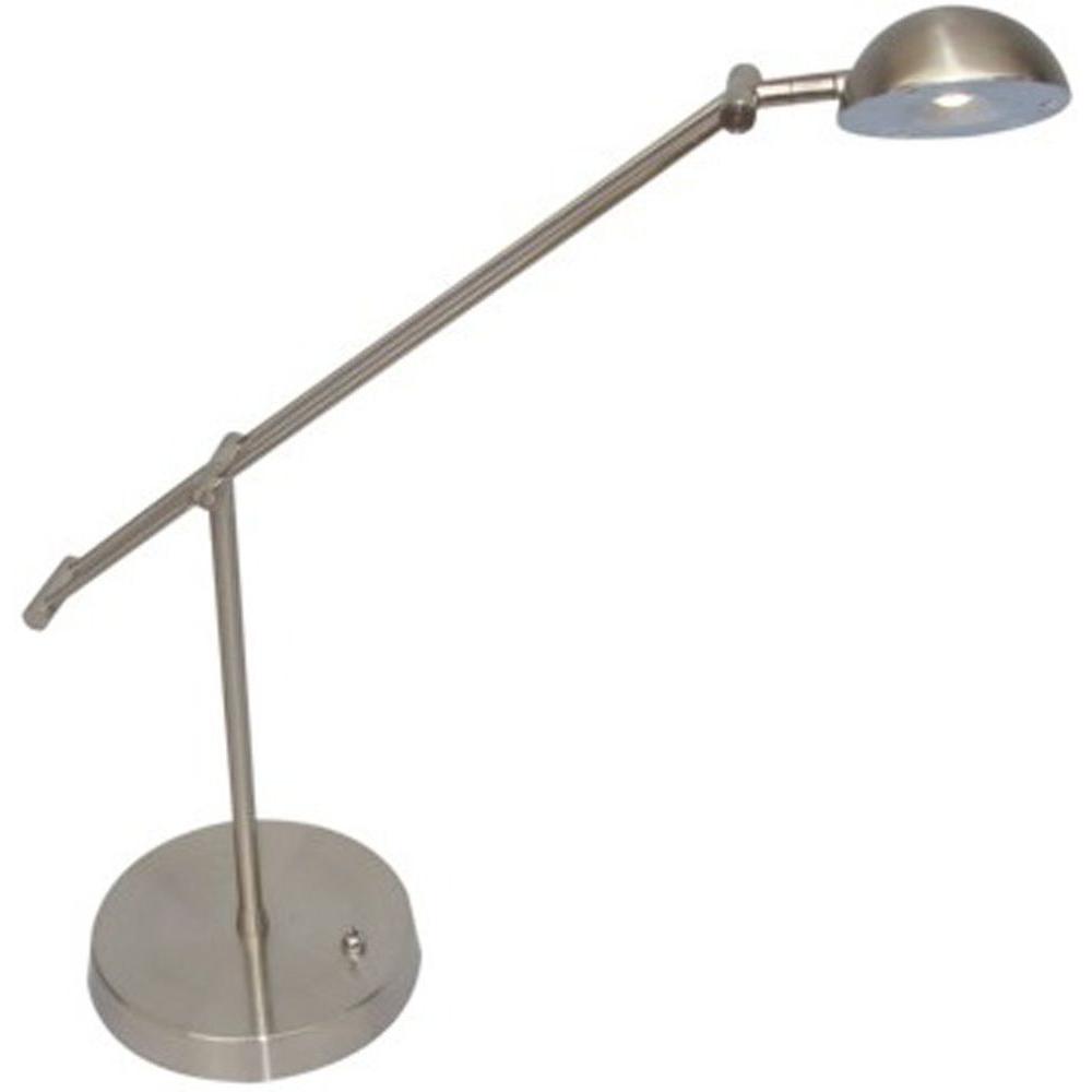 steel desk lamp