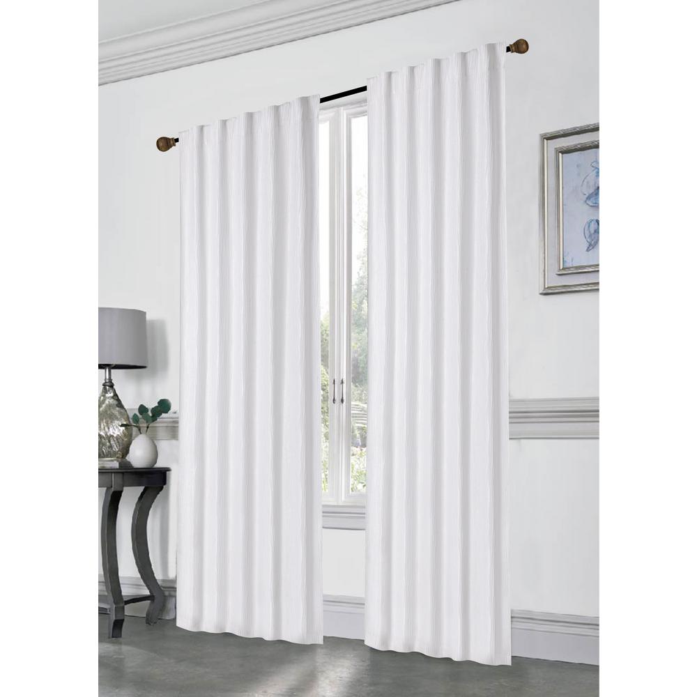 Dainty Home Stacy 84 In L Polyester Double Layered Rod Pocket With L Polyester Double Layered Rod Pocket With Thermal Lining Window