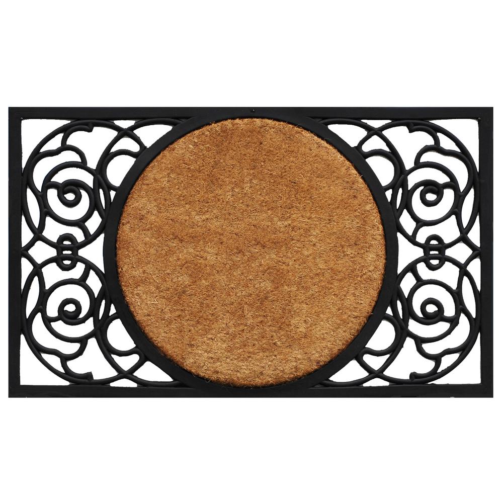 Home & More Armada Circle 24 in. x 36 in. Door Mat180032436NP The