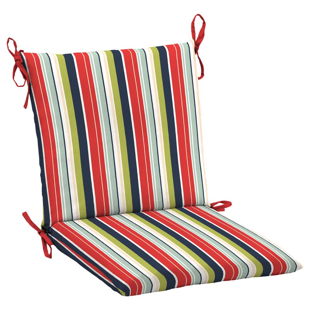 hampton bay mid back dining chair cushion