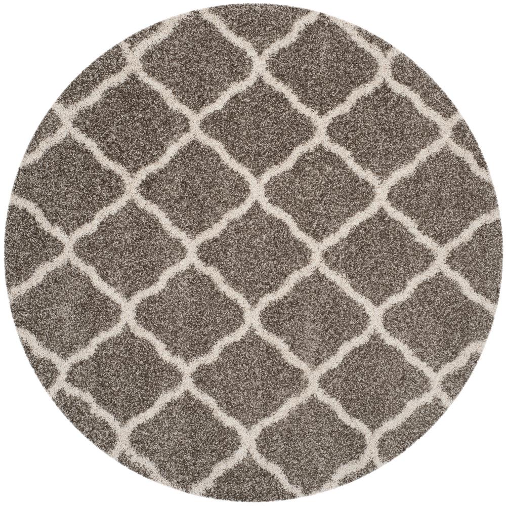 Safavieh Hudson Gray Ivory 7 Ft X Round Area Rug Sgh283b Safavieh Hudson Gray Ivory 7 Ft X Round Area Rug