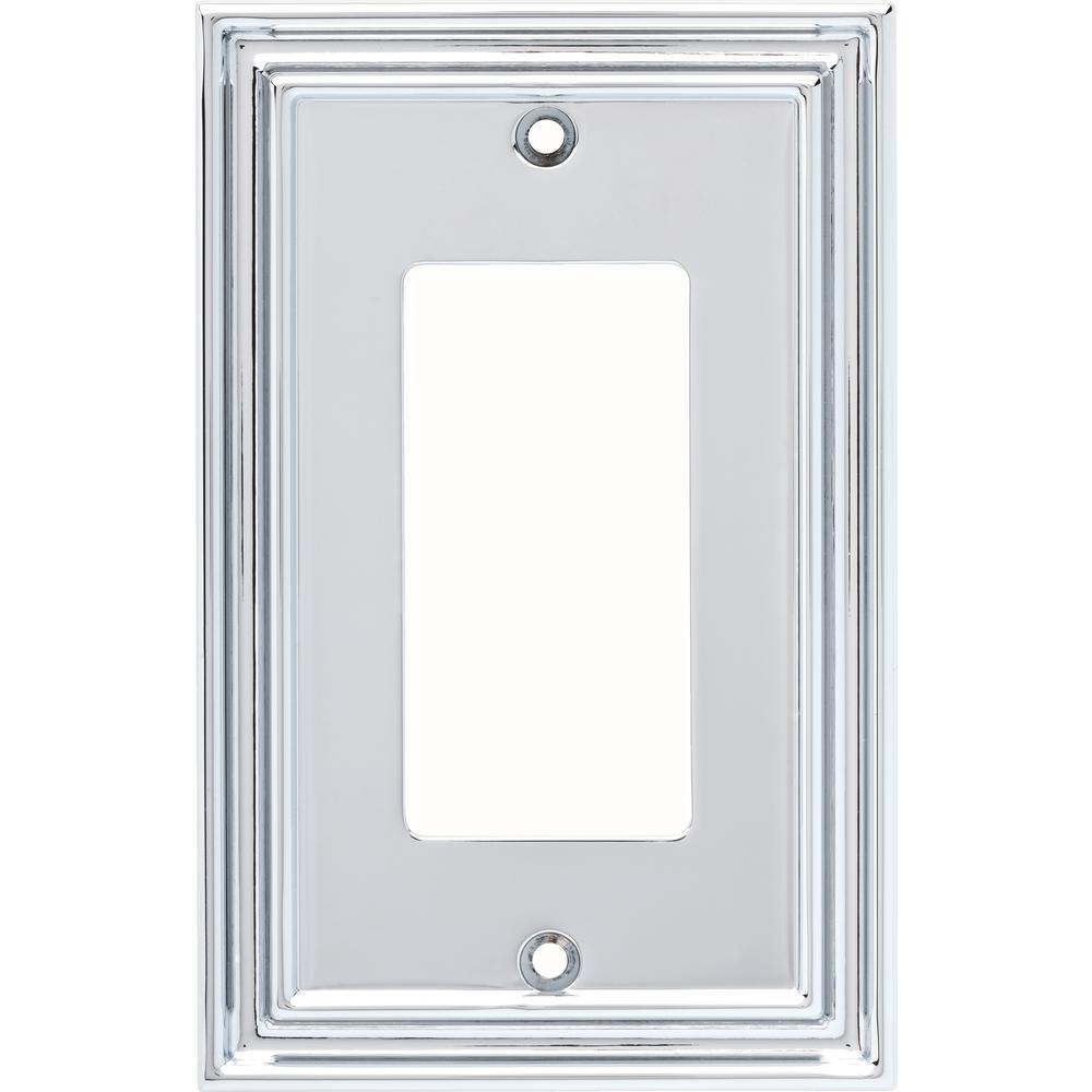 Hampton Bay 1Gang Reflect Single Decorator Wall Plate