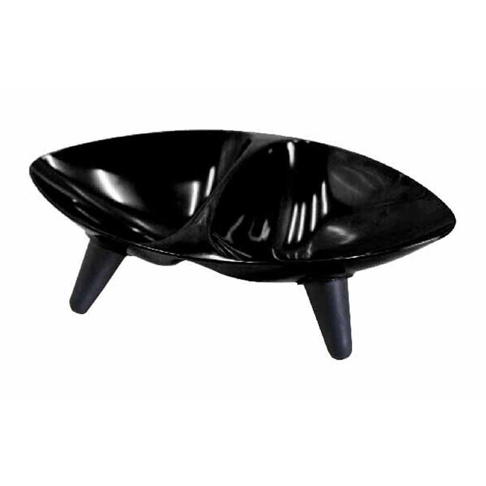 plastic double dog bowl