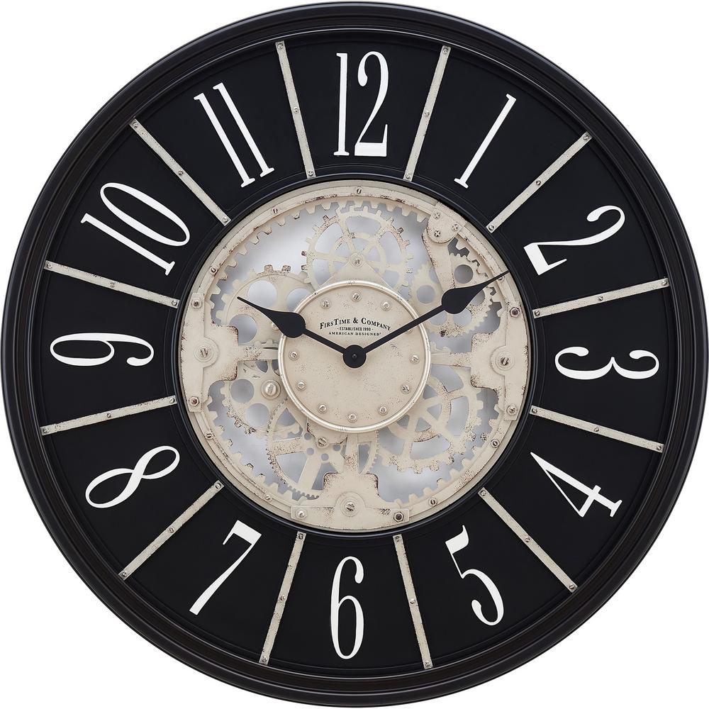 Bronze Wall Clocks Clocks The Home Depot