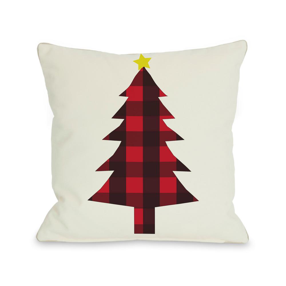 christmas tree pillow