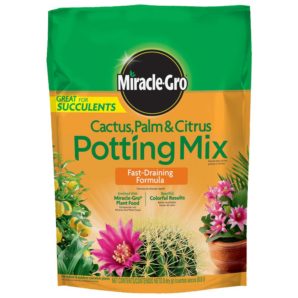 Miracle-Gro 25 Qt. Potting Mix-72781430 - The Home Depot