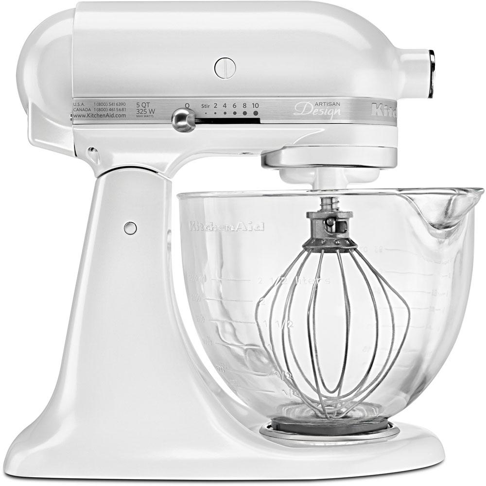 Frosted Pearl White Kitchenaid Stand Mixers Ksm155gbfp 64 1000 