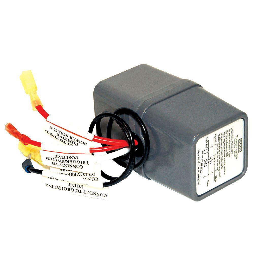 Viair 12 145 Psi Pressure Switch With Relay